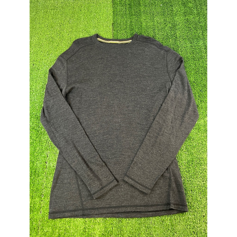 Smartwool Mens Merino 250 Base Layer Long Sleeve Shirt Charcoal Heather XL